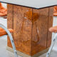 Table and chairs, 1970