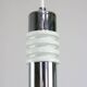 Lampe à Suspension Mid-Century en Chrome et Opaline, Danemark, 1960s