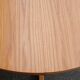 Extendable round table in elm