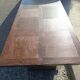 Art Deco dining table in solid oak – in the style of Dudouyt