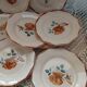 25 old Digoin and Sarreguemines plates