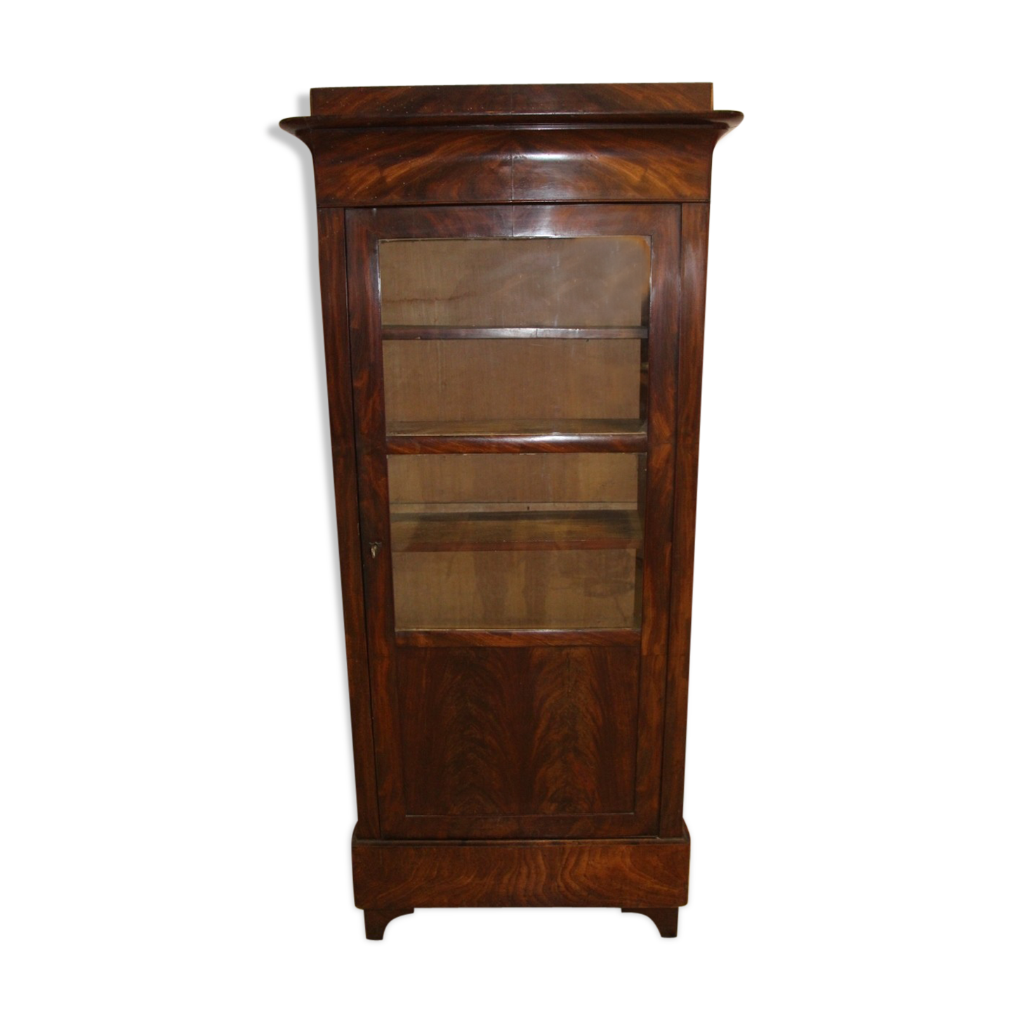 Louis Philippe mahogany showcase