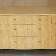 Sublime Buffet in Satin Birch by Baxter & Lee, Oak, Art Deco