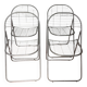 Set de 4 chaises pliantes Niels Gammelgaard pour Ikea (1980)
