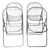 Set de 4 chaises pliantes Niels Gammelgaard pour Ikea (1980)