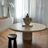 Anemone candle holder, centrepiece chandelier, raw minimalist ceramic sculpture.