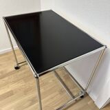 USM Haller Desk / Side Table in Graphite Black