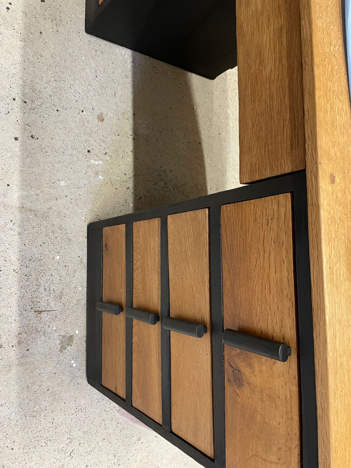 Restored oak desk