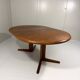 Teak extendable dining table by KS Møbler Denmark