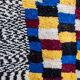 Azilal, 225 x 123 authentic hand made wool rug