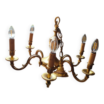 Bronze chandelier