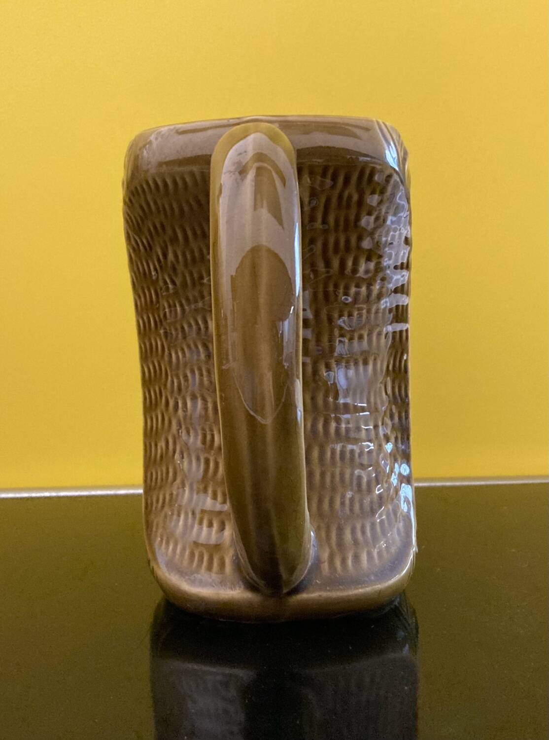 Sarreguemines water jug in slipware