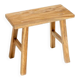 Vintage handmade teak mini bench - 30 x 16 x H 30 cm