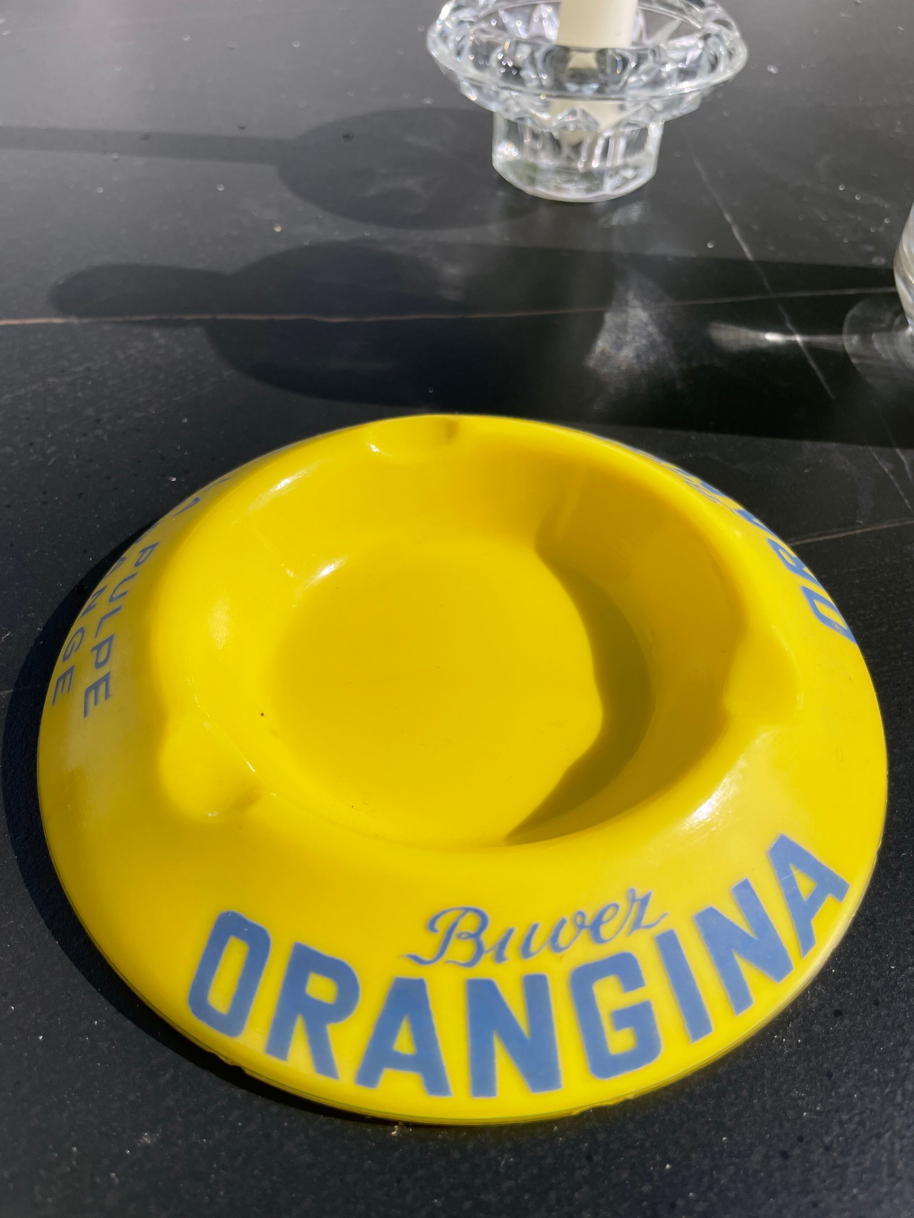 Orangina Ashtray