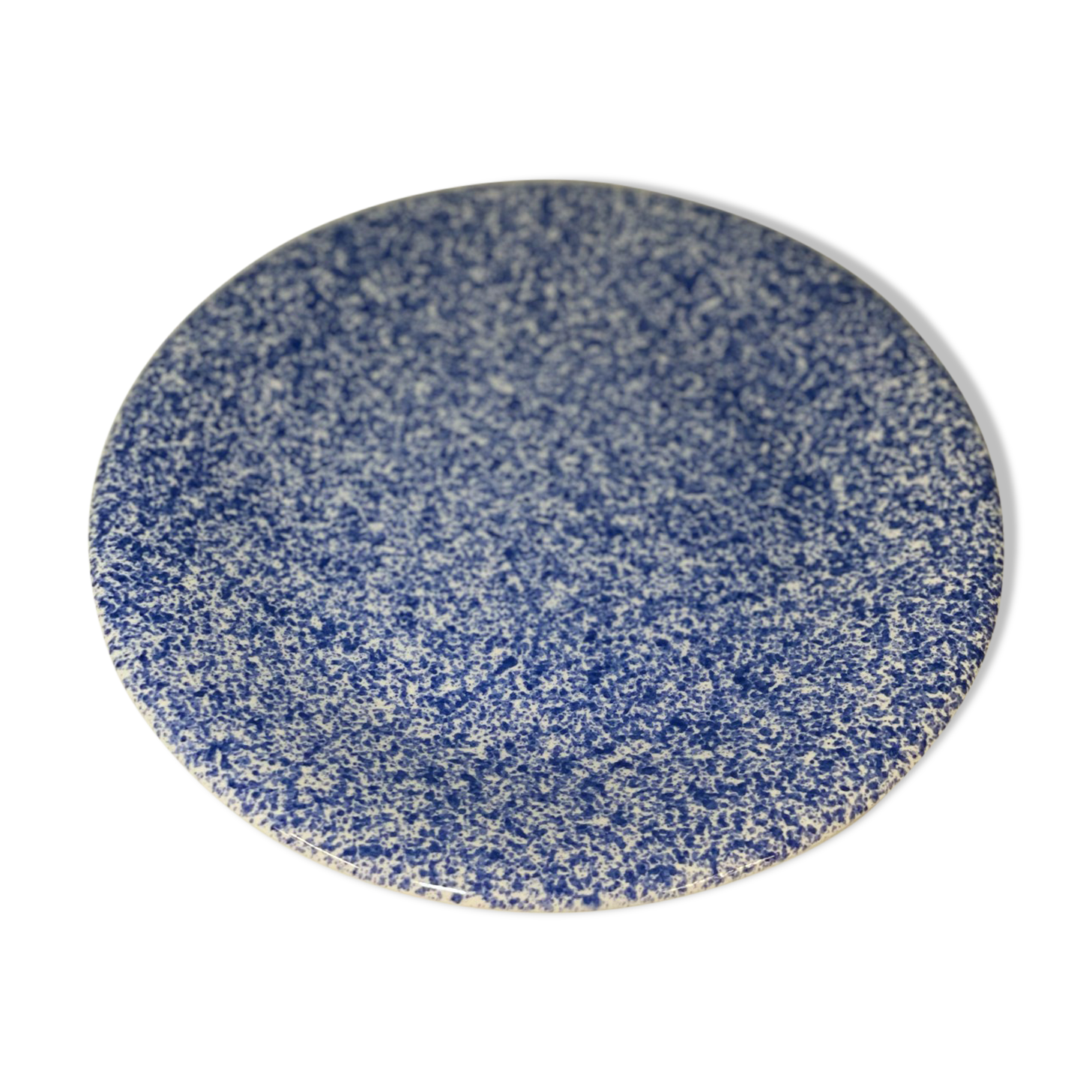 5 speckled plates