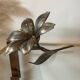 Flower metal ashtray