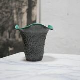 Vase corolle vintage en céramique