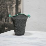 Vase corolle vintage en céramique
