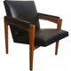 Armchair with a system from the 50s - 60s, vintage.