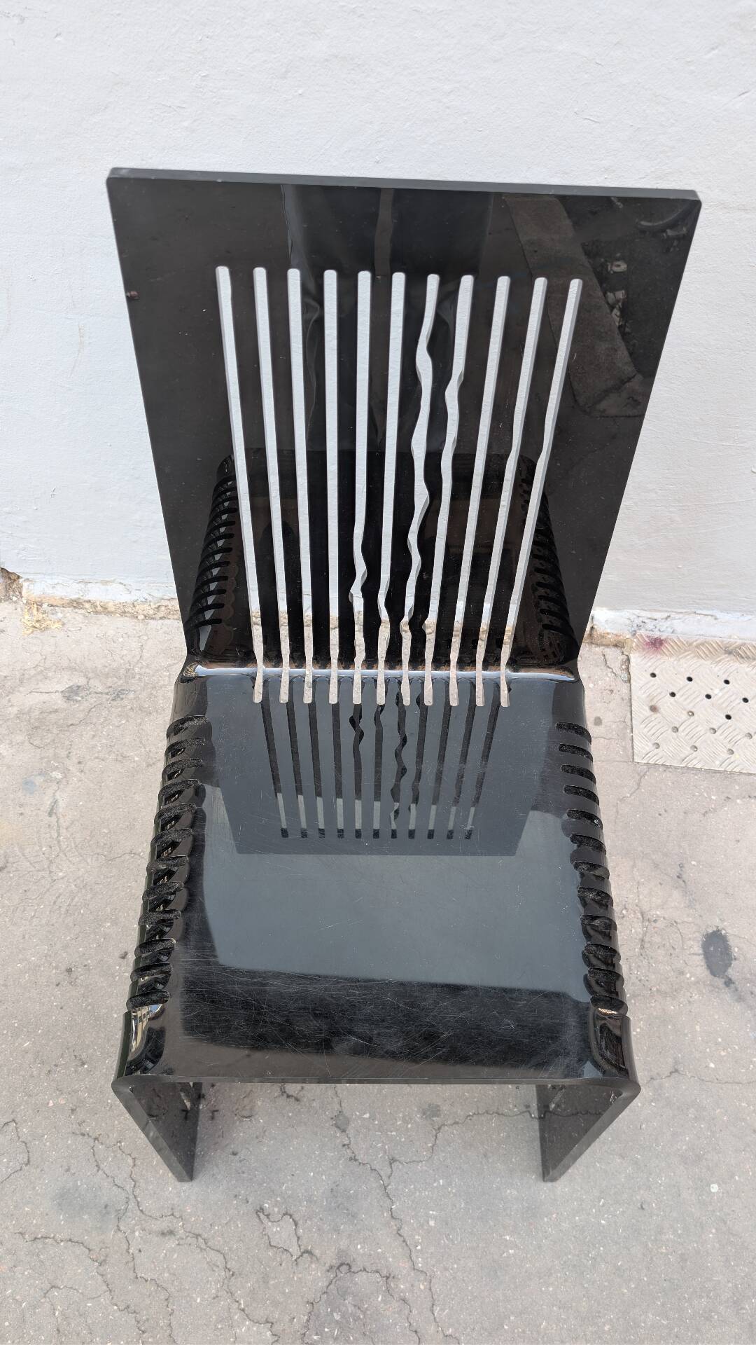 Plexiglass chair