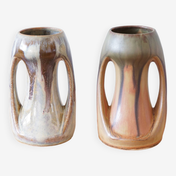 Pair of art nouveau vases