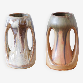 Paire de vases de style art nouveau