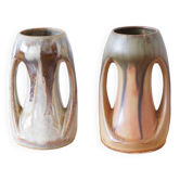 Pair of art nouveau vases