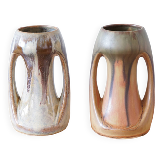 Pair of art nouveau vases