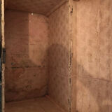 Old 18th century case in studded leather