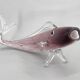 1970s Large Bohemian Glass Fish