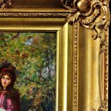 Painting William Arthur Breakspeare, An Assignation in the Autumn