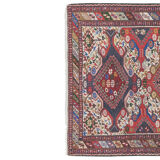 Vintage Turkish rug from Oushak, hand-woven 117x196 cm
