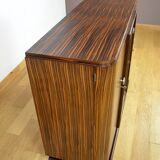 Somptueux dressoir Epoque Art-Déco 1930 en Macassar