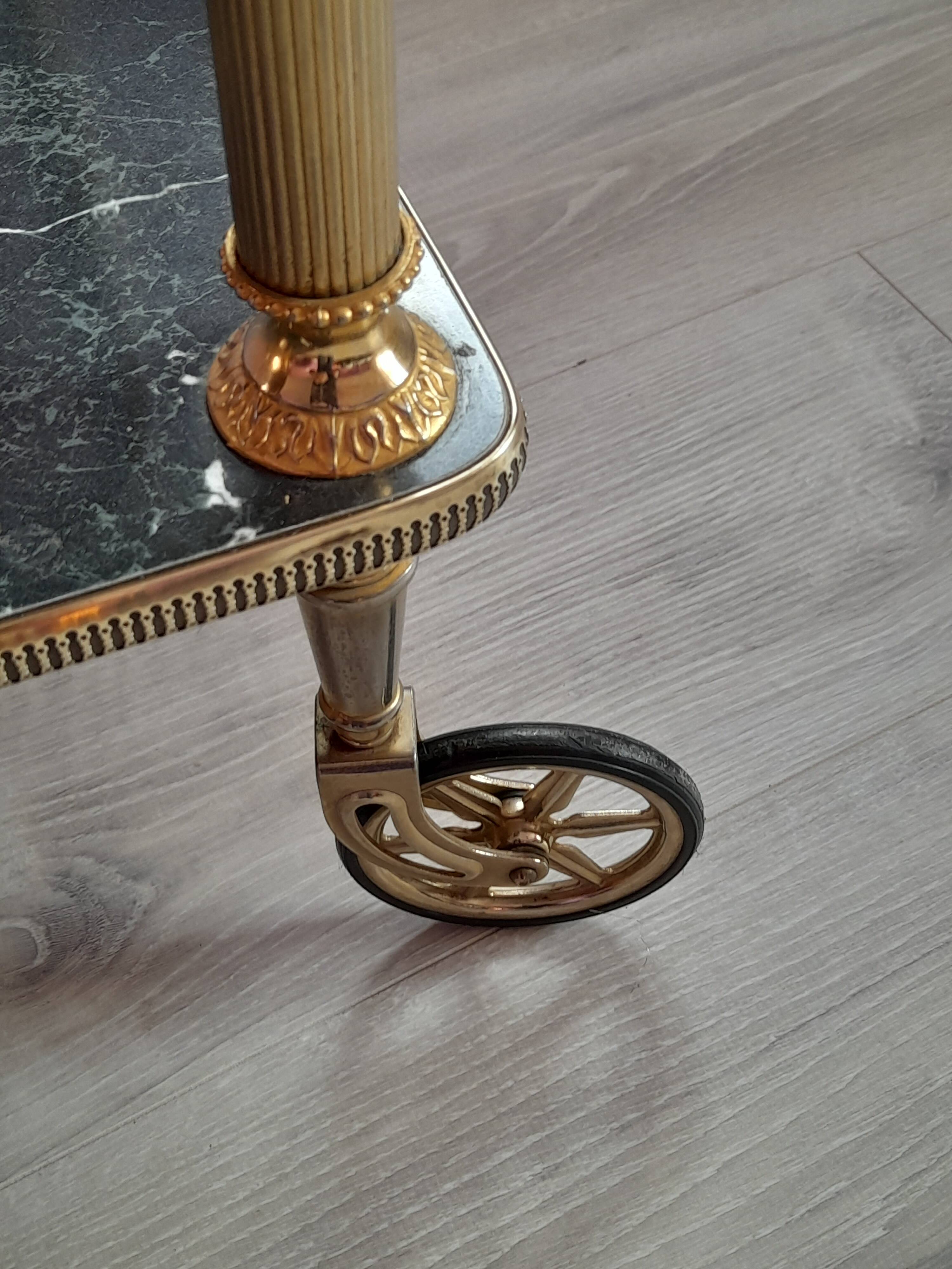 Vintage rolling trolley. Year 1960