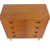 Commode scandinave en teck, Suède, 1960
