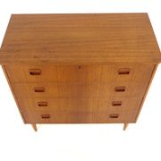 Scandinavian teak chest of drawers, Sweden, 1960