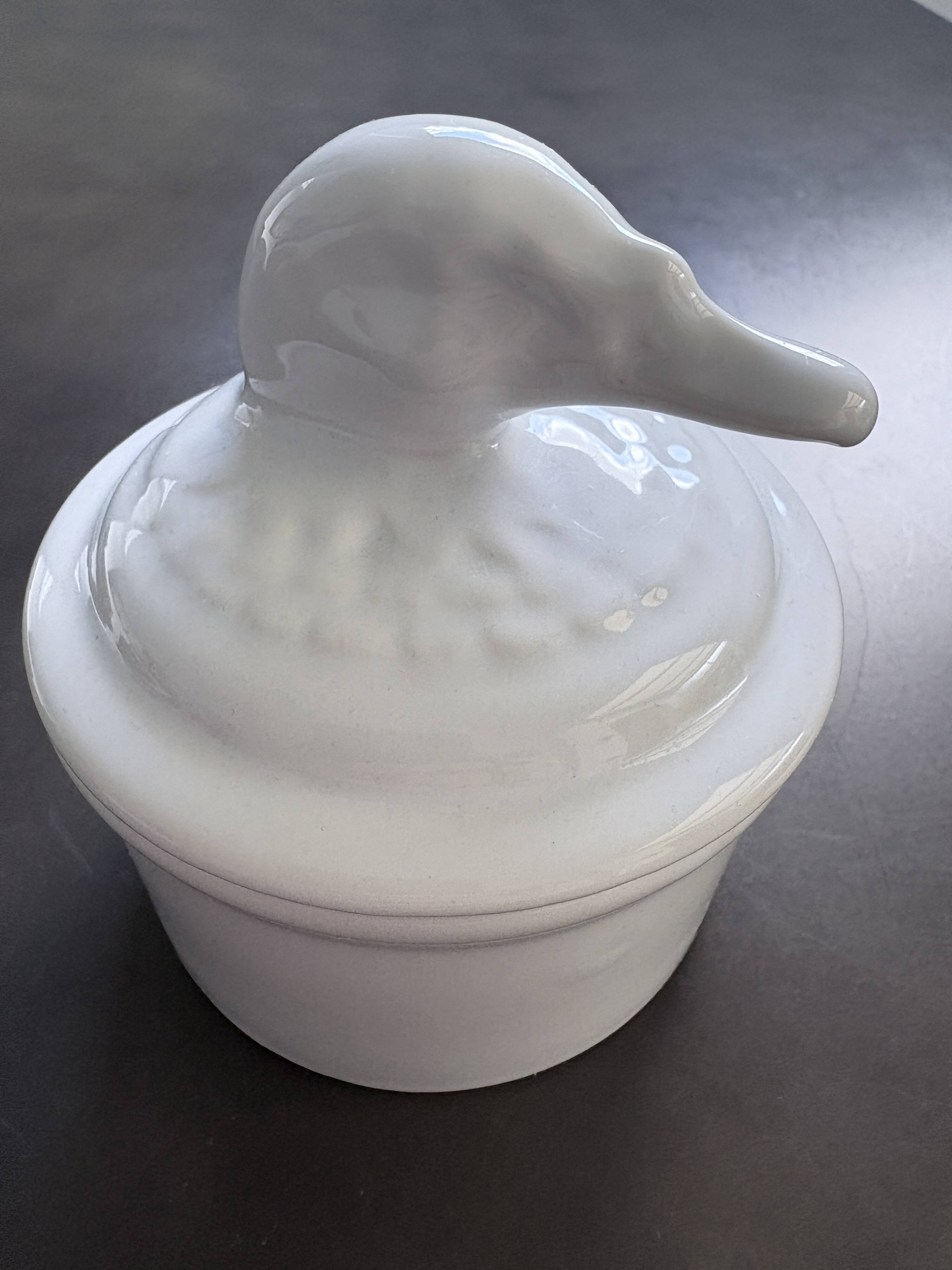 Vintage duck head ramekin