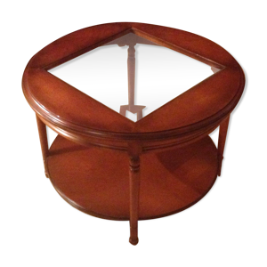 table basse ronde avec