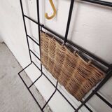 Wall-mounted coat rack, 1960