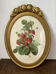 Framed botanical print of Fragaria Grandiflora