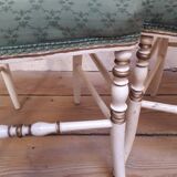 Pair of napoleon III chairs old so-called music
