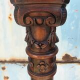 Lampadaire style Louis XVI en noyer