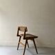 Designer chair in teak wood and cane, SNA Roset1950/60