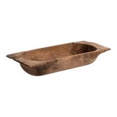Plateau ancien en bois massif (c.1900) #10