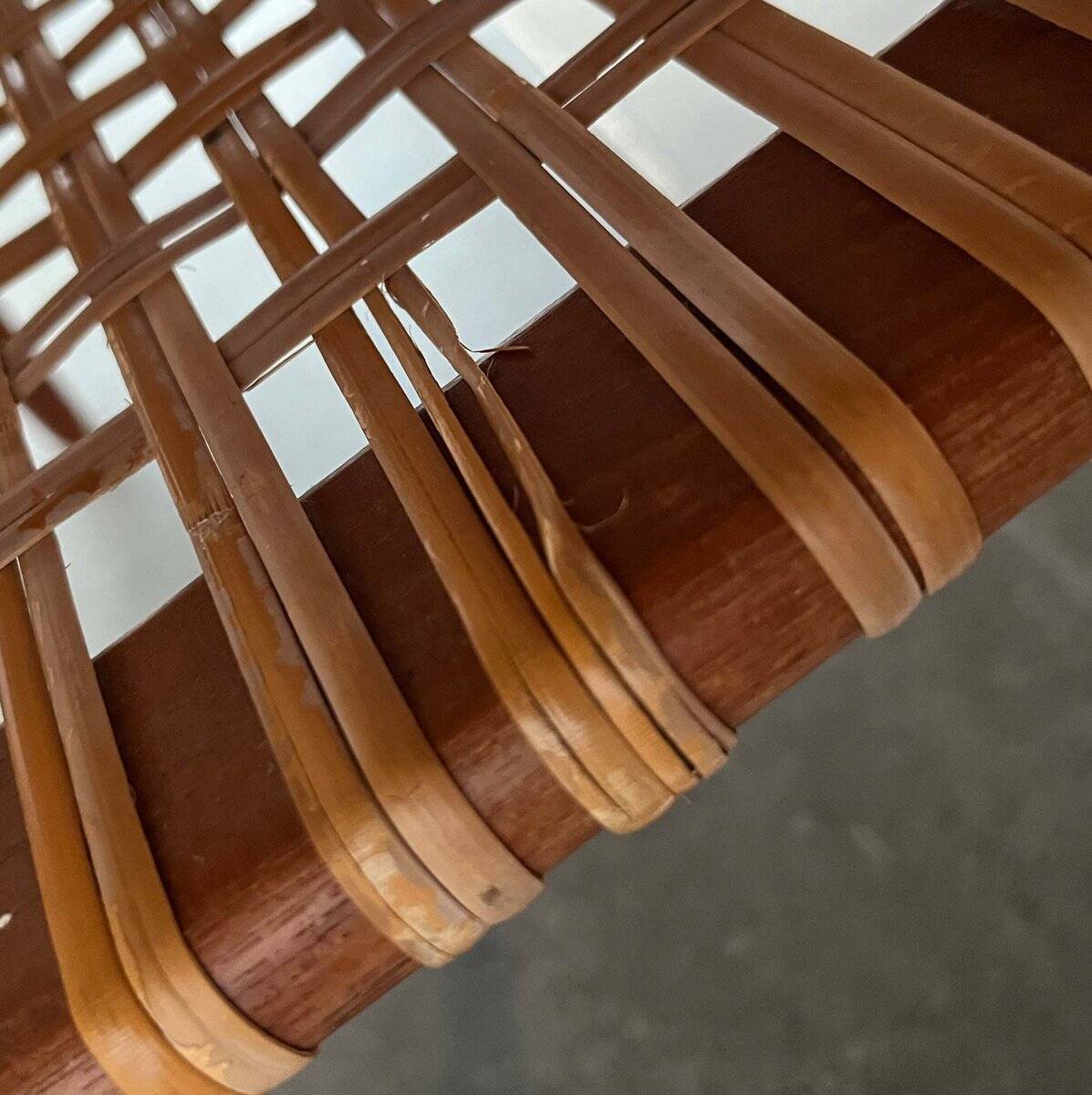 Mid-century modern Danish teak coffee table from the 1960s.