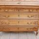 cylinder desk from the Louis XV period in oak, late 18th century