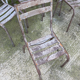 14 metal bistro chairs