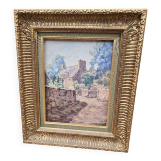 Huile sur toile