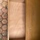 Vintage bookcase shelf