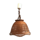 Vintage rattan pendant lamp